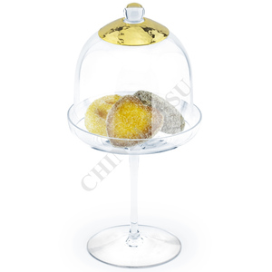 Chinelli Подставка для пирожного "Campana" мал., цвет верха - СЕРЕБРО 2238500
